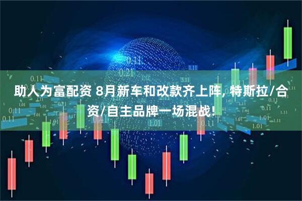 助人为富配资 8月新车和改款齐上阵, 特斯拉/合资/自主品牌一场混战!